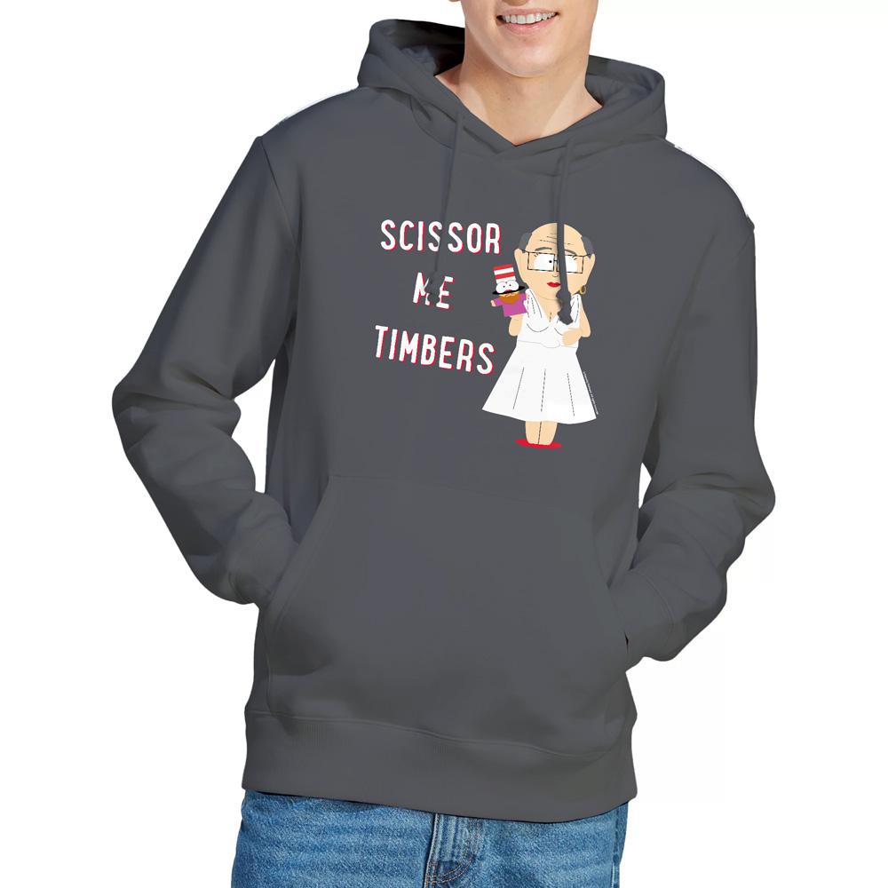 South Park Mens Scissor Me Timbers Hoodie
