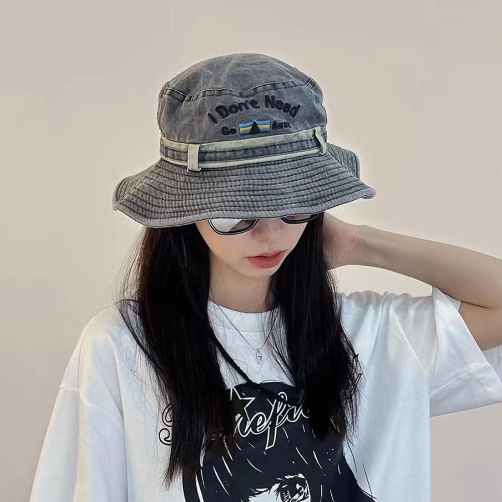 Sunscreen Western Cowboy Hats Windproof Sun Hats Unisex Fisherman Caps Camping
