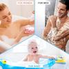 DEVKUR Soft Silicone Scrubber Body Wash Scrubber for Skin Exfoliation, Silicone Baby Bath Scrubber Baby Bath Brush, Silicon Bath Brush (Multi Color)