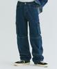 FIELDWORKER Cargo Pocket Wide Denim [Blue]