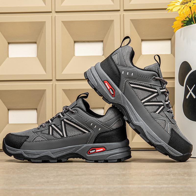 Autumn and winter new sports shoes large size outdoor hiking shoes casual non-slip
