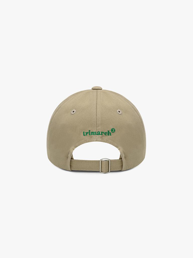 Teulimachi Tri / Basic Logo Ball Cap / Beige