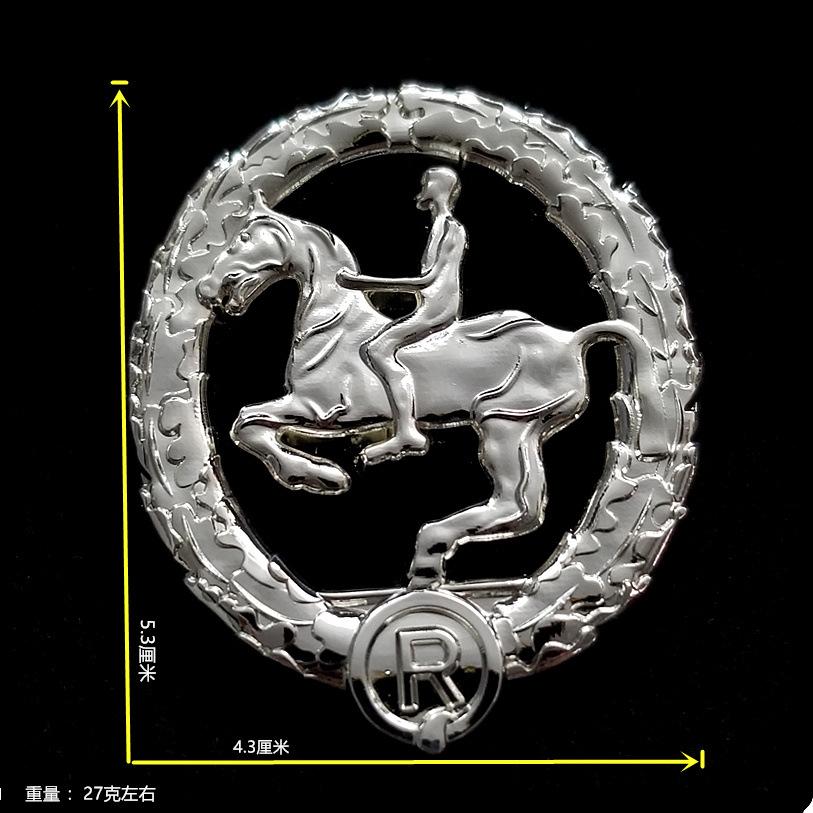 Reite ein Pferd Metallabzeichen Souvenir-Sammlung