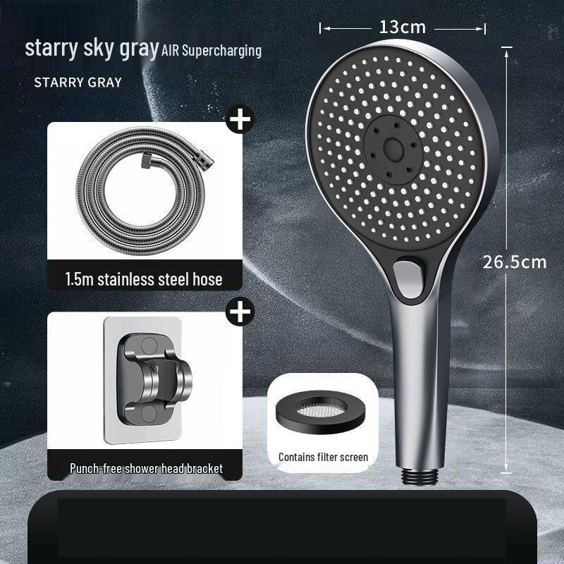 MDNG 3-Setting Pressurized Shower Head