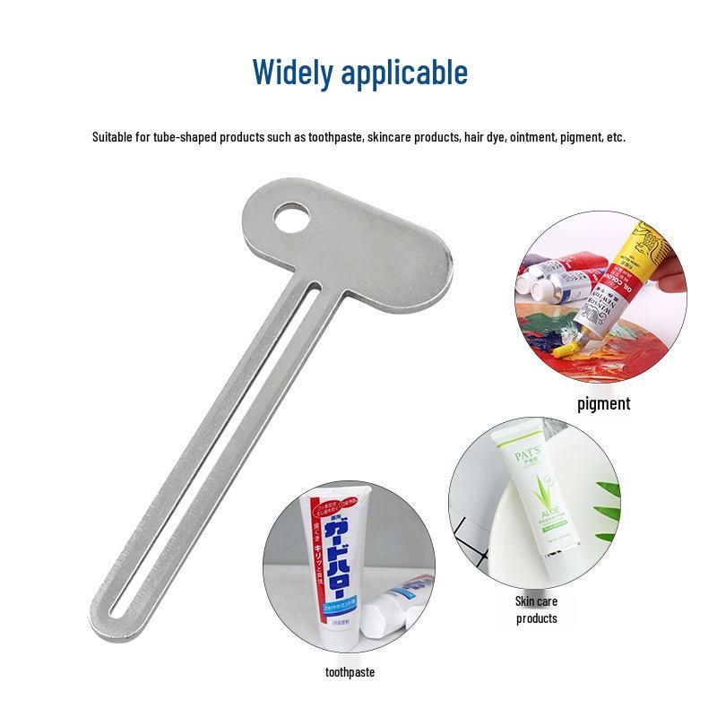 Manual Toothpaste and Hairdressing Paste Squeezer Clip Key