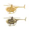 Mini Brass Helicopter Figurine Collection Home Decor Decorative Desktop Decoration for Table Living Room Home Desktop Decor