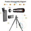 28X Photography Telephoto Lens with Fisheye Macro and Wide Angle Lens for Picture Taking Telescope Telephoto Phone Lens
