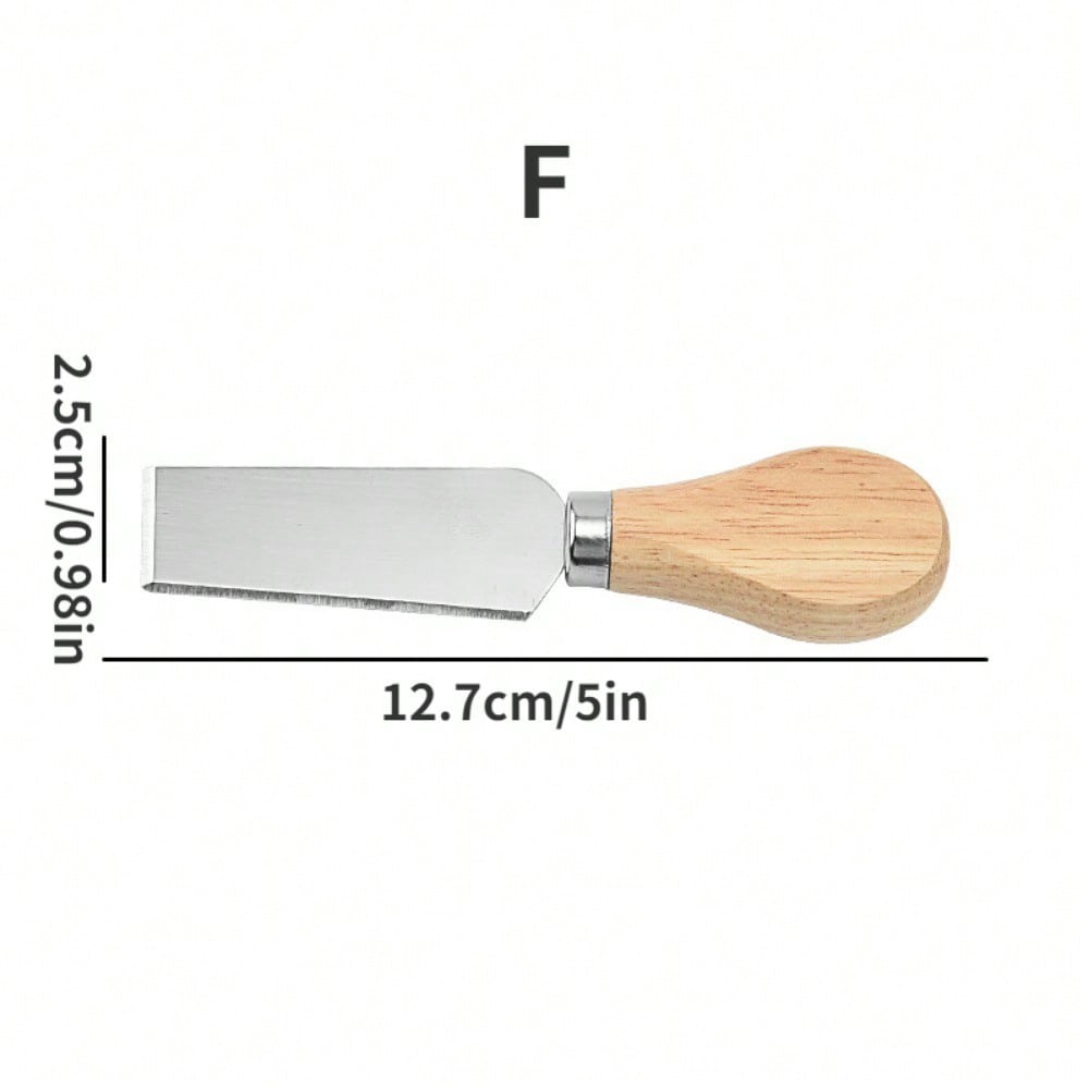 Edelstahl Käsemesser Enthält Schneider Messer Gabeln Streicher zum Servieren Backen Buttermesser Spatel Schmale Hobel Messer