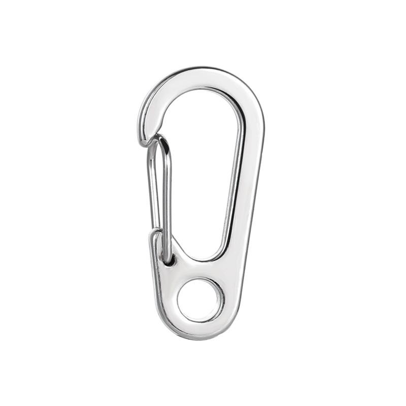 5Pcs Solid Color Climbing Buckles Outdoor Tools Mini Wire Gate Clips for Outdoor Climbing Hiking Small Durable Quick Hook