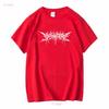 T-shirt Cyber Sigil Goth Y2K Abbigliamento Harajuku Grunge Pastello Alt Whimsigoth Top manica lunga o corta vintage Lavato Elasticizzato