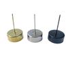 4PCS Holiday Table Decor Iron Candle Cups Iron Rustic Iron Tea Light Containers 4.2cm