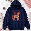 Happy Chinese New Year 2026 Year of The Horse New Year Graphic Men Hoodies Street Fashion Pullover Tracksuit Essentials Hoodie