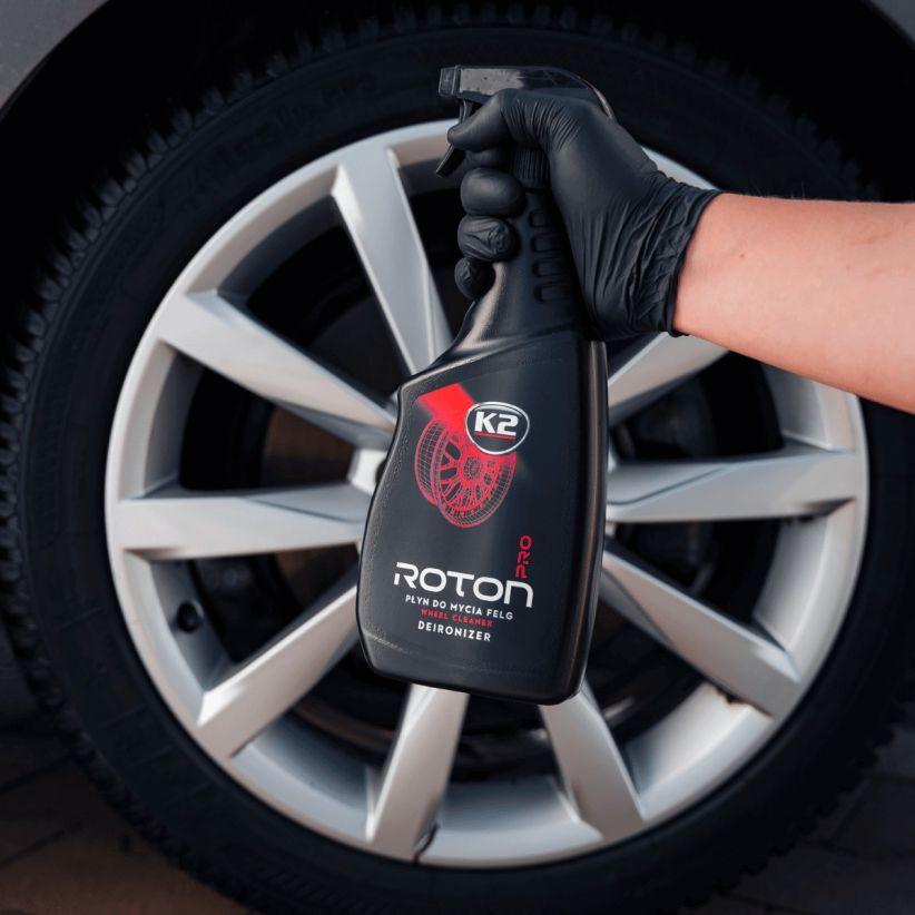 Żel do mycia felg krwisty efekt k2 roton pro 750ml intensywne czyszczenie