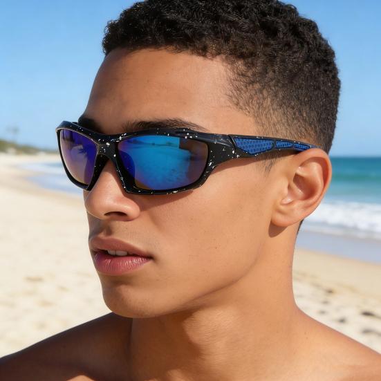 משקפי רכיבה בחוץ הגנת UV עמידים ברוח קלים לגברים נשים משקפי שמש מקוטבים לאופנוע אופניים ספורט משקפיים