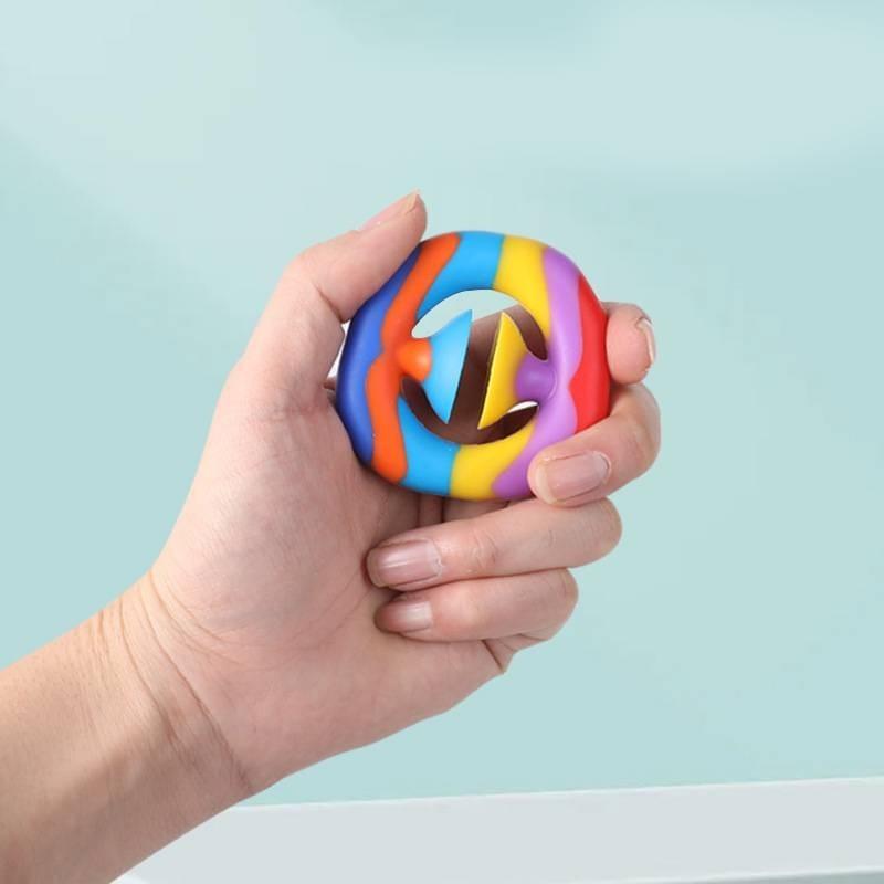 Durable Silicone Grip Strengthener By For Arm And Finger Training In Vibrant Colors