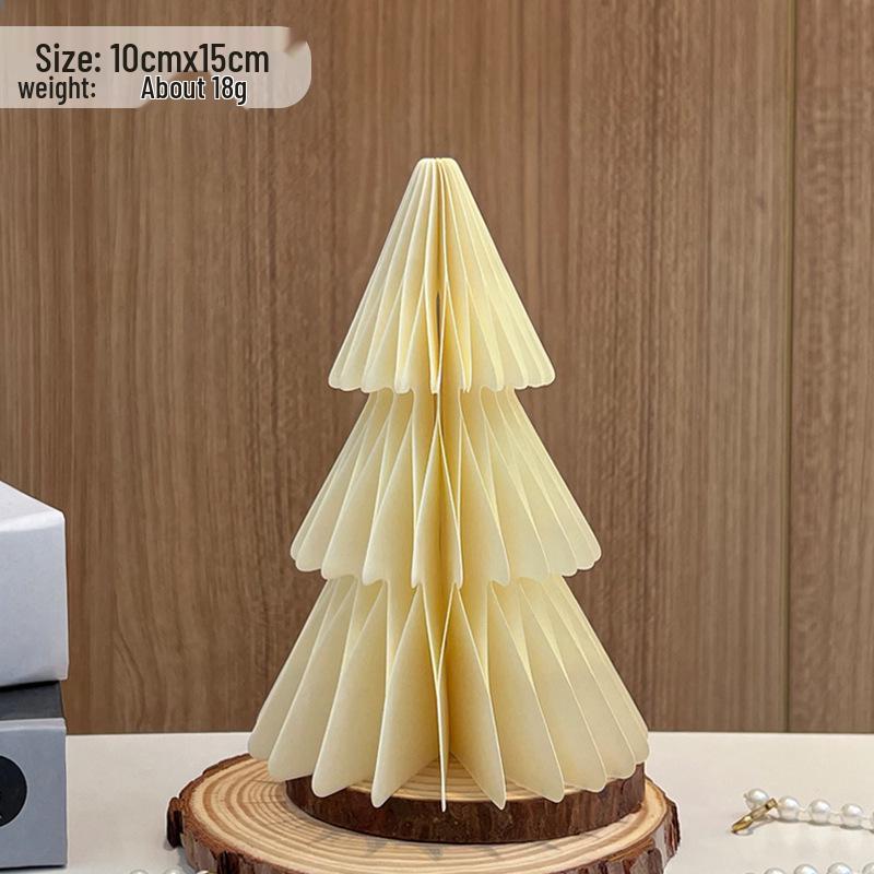 

Creative Honeycomb Folding Christmas Tree Tabletop Ornament