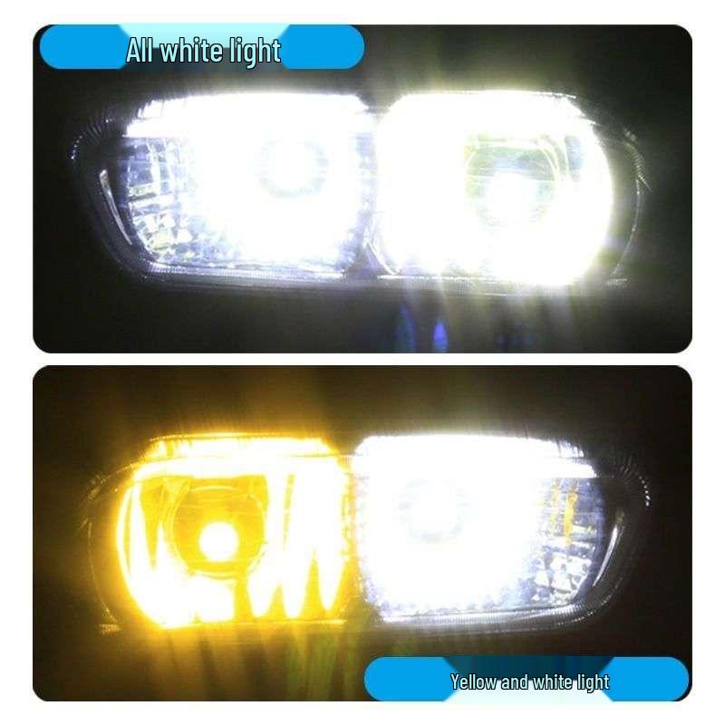 Dongfeng Tianlong VL Old Model LED Front Fog Light Modification - Aluminum Shell Bumper Lights