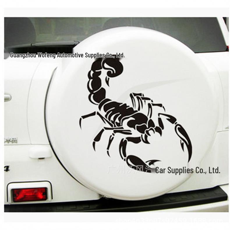 Scorpion Car Hood and Door Sticker D708