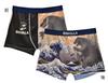 Godzilla Boxer Views of Mount Fuji Large Size L Men's Shorts, Thirty-six - Monsters,