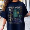 Vintage Haunted Mansion Shirt, Madame Leota Hitchhiking Ghosts