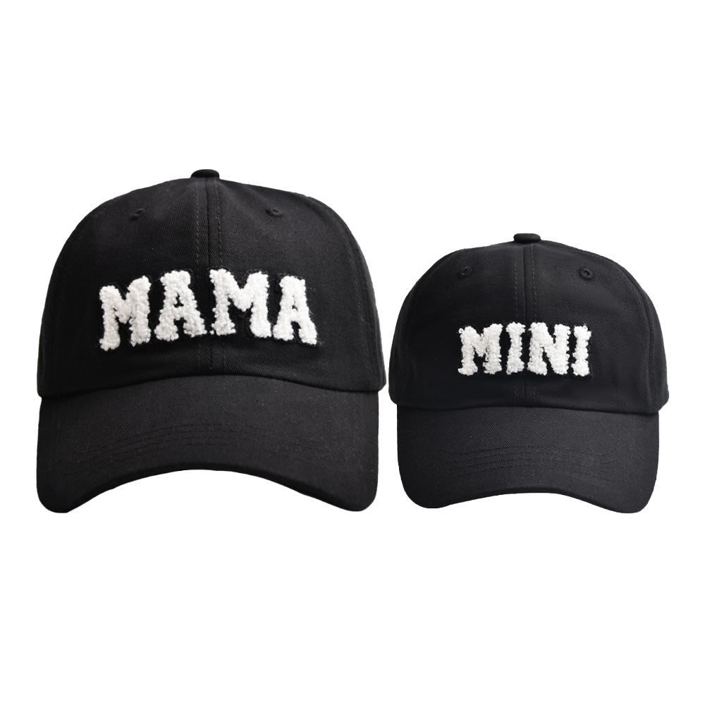 Nuovi Set di Cappellini Cool Mama Mini da Donna Bambini Ragazzi Primavera Estate Esterno Lady Femmina Ragazzo Ragazze Cappellino da Baseball per Donne