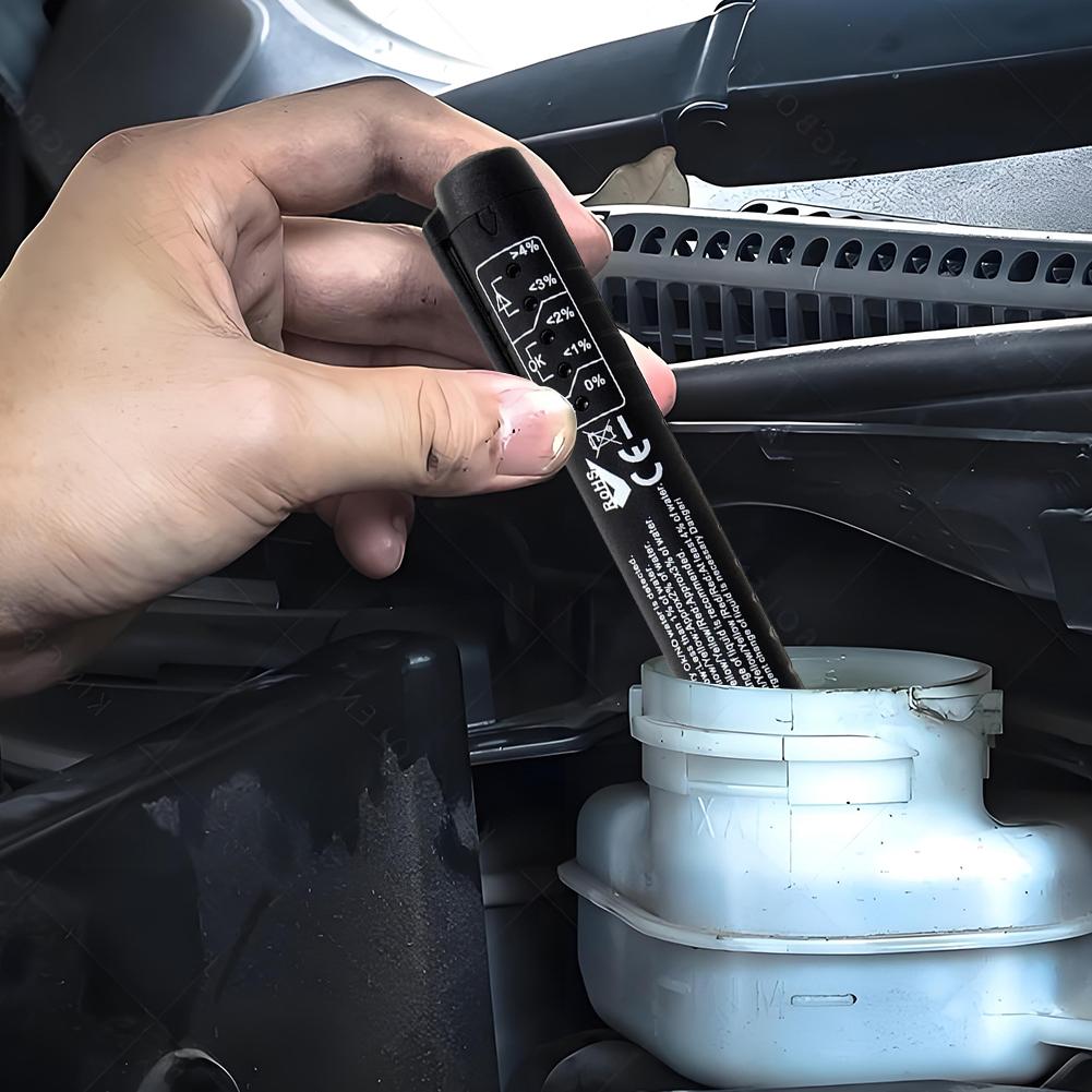 Automotive Brake Oil Tester 5 LED Indicator Car Brake Fluid Tester Pen Car Brake Fluid Tester Car Vehicle Auto Testing Tool