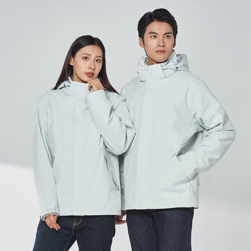 Высококачественная мужская и женская зимняя куртка-трансформер 3-в-1 Teluoman 4XL