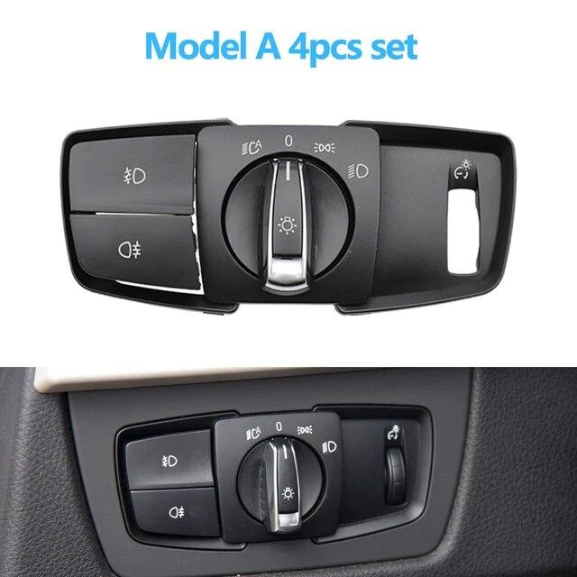 Otočné tlačítko světlometů, kryt spínače světlometů, pro BMW 1 2 3 4 řady F20 F45 F30 F31 61319265300