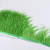Ostrich Feather Trim 8-10cm 10-15cm 10Meters Fringe White for Clothes Ribbon Skirt Plumas Plume Decoration Wedding Party
