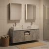 Bathroom Cabinet Set 5 pcs Concrete Grey Particleboard