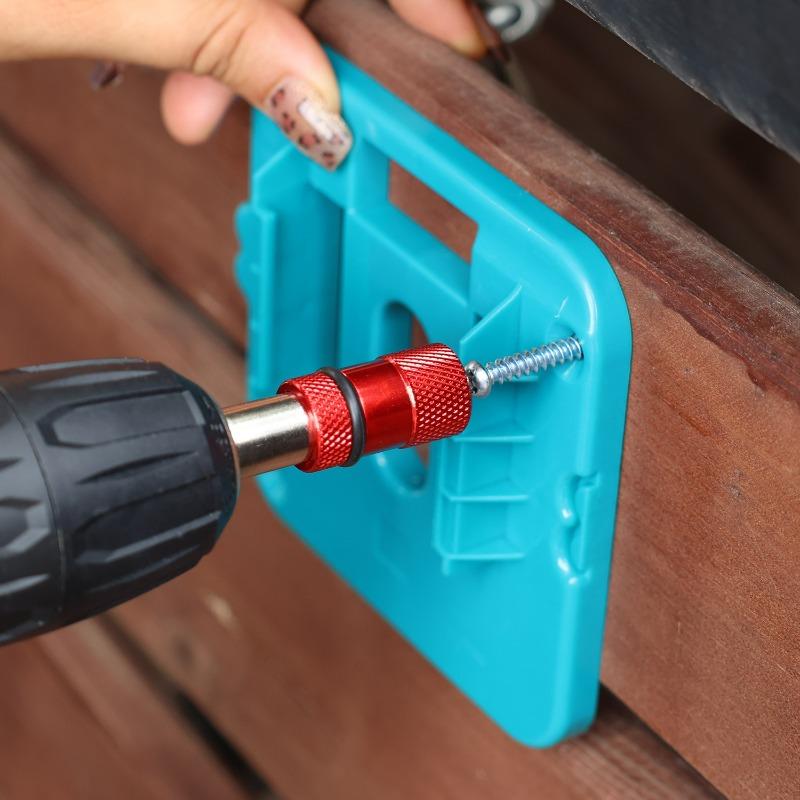 1/6x Hex Shank Magnetic Screwdriver Bit Holder Adjustable Screw Depth Extension Bar 1/4 Inch Power Drill DIY Tool Quick Release
