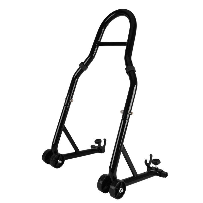 Motorcycle universal Lift Stand Rear Wheel Support Stand Wheel Stand Black Wheel Support Frame Tire Repairing Tool