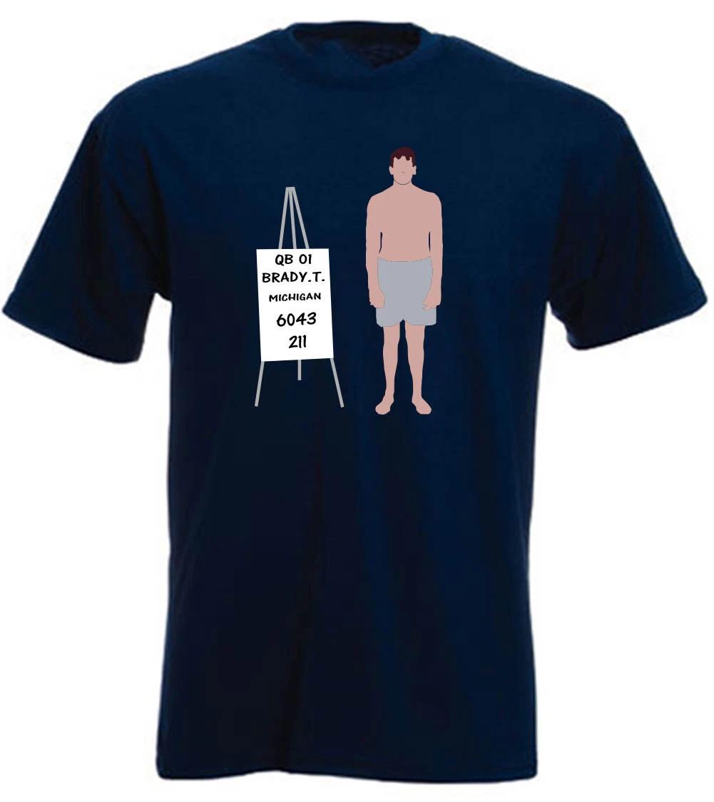 Tom Brady New England Patriots Super Bowl Draft Day T-Shirt S