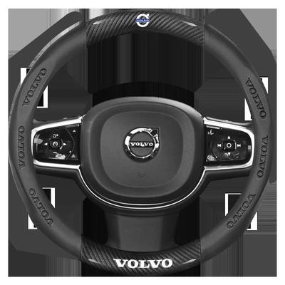 38cm Car Steering Wheel Anti-slip Wheel Cover Protect For XC90 V90 V60 XC60 V40 S80 S60 S90 C40 XC40 V70 XC70 C30 C70 E