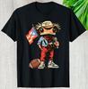 Puerto Rico Frog Shirt Coqui Football Fan Gift Graphic Tee Puerto Rican Culture Unisex Tshirt