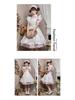 Japanese Lolita Maid Costume: Cute Short-Sleeved Dress with Skirt, Perfect for Cosplay