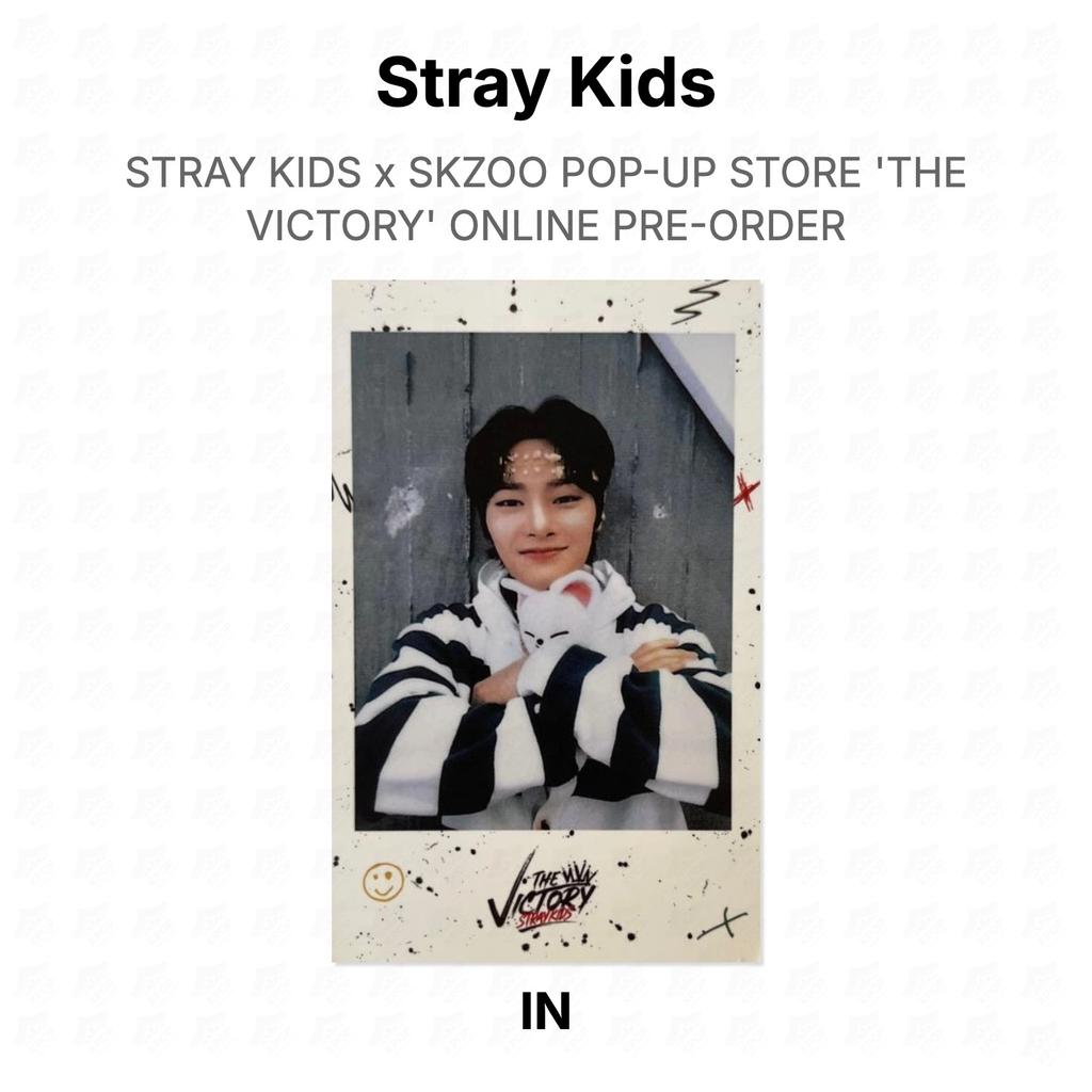 Stray Kids x SKZOO POP-UP STORE 'THE VICTORY' ONLINE PRE-ORDER Official Photocard