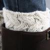 Fashion Cute Crochet Knit Leggings Knee High Boot Socks Leg Warmers
