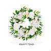 Artificial Decorative Wreath, Front Door Garland, Hanging Creative Ornament, PP ,