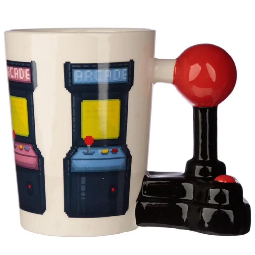 Handmade Ceramic Coffee Cup 350ml Game Controller Style Home Breakfast Milk Cup Creative Birthday Gift