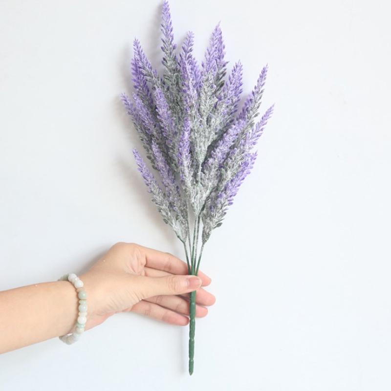 Details about 25 Heads/Bouquet Romantic Artificial Flower Lavender Bouquet with Green Leav JC Details about 25 Heads/Bouquet Romantic Artificial Flower Lavender Bouquet with Green Leav JC