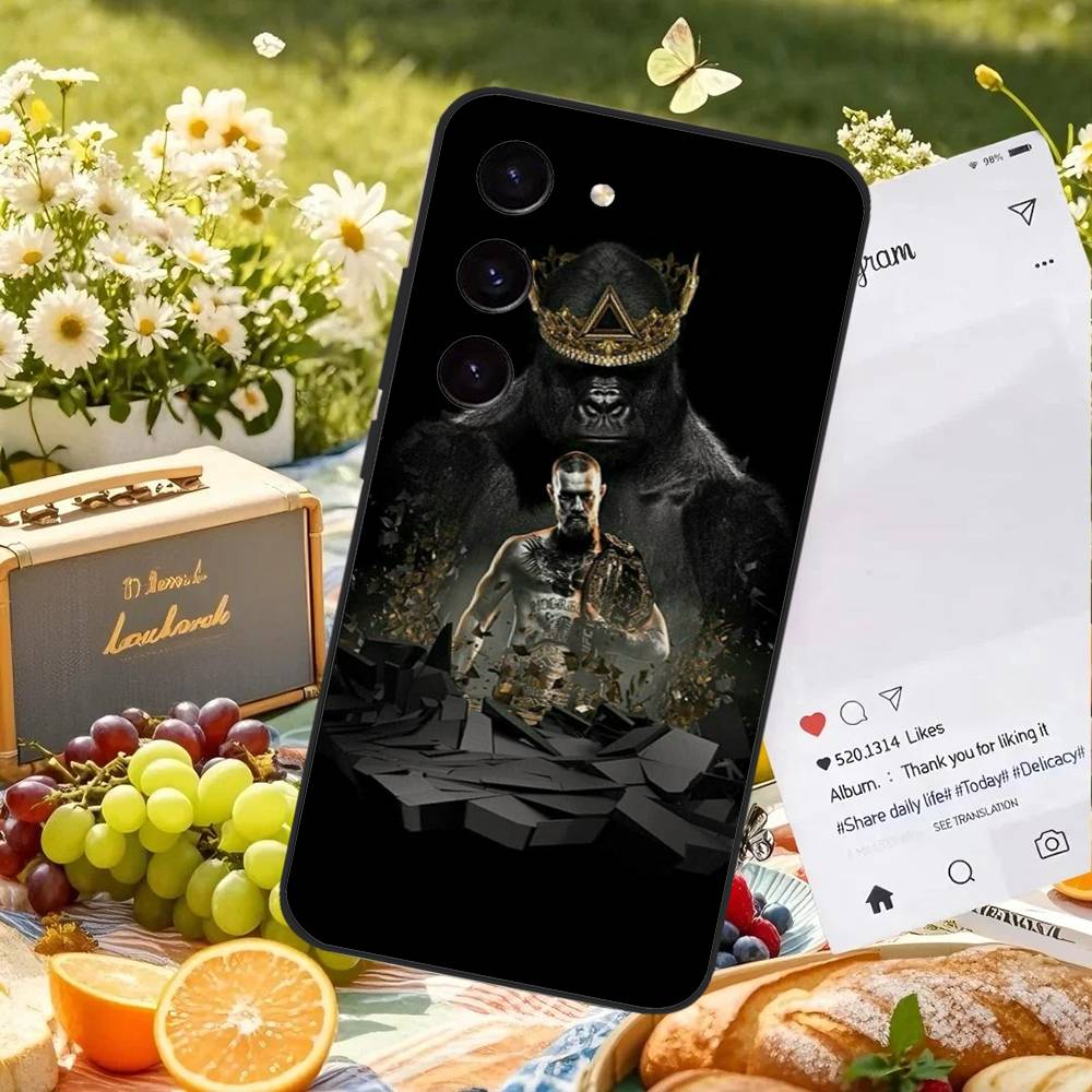 

Conor M-Mcgregor The King Phone Case For Samsung Galaxy S21 S22 S23 S24ULTRA S25ULTRA FE Ultra Plus5G A52S Soft Cover S21Ultra