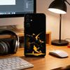 Coque de téléphone illustration Hip-hop pour Samsung S25, S24, S21, S22, S23, S30, Ultra, S20, Plus, Fe, Housse noire en silicone souple