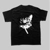 New Street Smoking Cat Retro Printed Crewneck T-shirt Women Fashion Short Sleeves Funny Cat Meme Tops Women Clothing