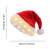 Festive Plush Christmas Hat for Adults & Kids - Perfect for Holiday Parties & Decorations