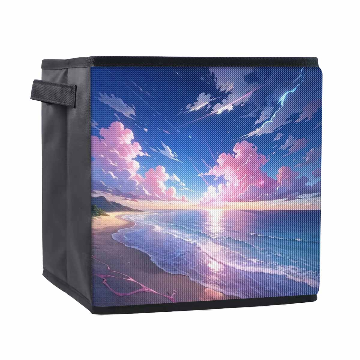 

The Beautiful Sea 5D Diamond Painting Storage Basket Full Round Drill Mosaic Diamond Embroidery Cross Stitch Kits Home Decor Home Decor 25cmx25cm