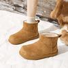 Schneestiefel Baumwollschuhe neue Winter Samt verdickt Lammwolle Plateau Baumwollschuhe Damen kleine kurze Stiefel