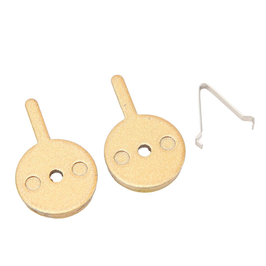 Scooter Brake Pads Metal High Braking Force Low Noise Scooter Disc Brake Pads for KUGOO M4 10 Inch Electric Scooter