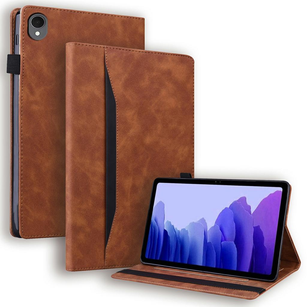 For Samsung Galaxy Tab S11 Case PU Leather Protective Folio Cover with Card Holder