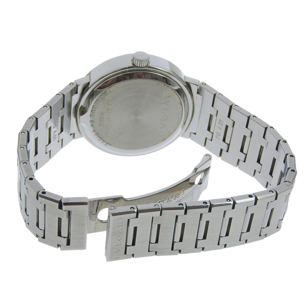 BVLGARI Bvlgari Bvlgari Watches BB33SSAUTO cal.220 blackDial Stainless Steel Mechanical Automatic Analog display mens Used